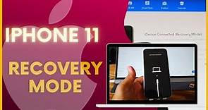 How to go into recovery mode on iPhone 11