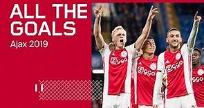 ALL THE GOALS - Ajax in 2019 | 163 goals, a NEW record! 💥