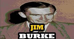 Jim Burke Rare Batting