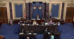 Senate Majority Leader Chuck Schumer speaks on the Senate floor