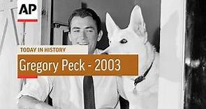 Remembering Gregory Peck - 2003 | Today in History | 12 June 16
