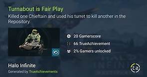 Turnabout is Fair Play achievement in Halo Infinite