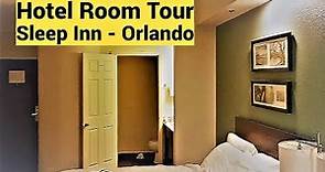 HOTEL ROOM TOUR - Sleep Inn Suites Orlando Florida