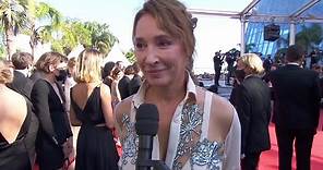 Emmanuelle Bercot sur le Tapis Rouge pour son long métrage "De son vivant" - Cannes 2021