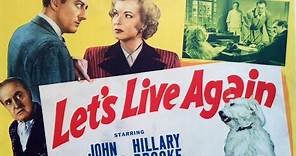 Let's Live Again (1948) | Full Screwball Comedy | John Emery | Hillary Brooke |Taylor Holmes