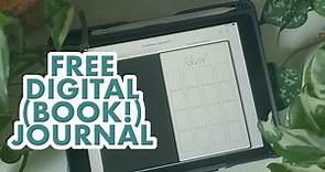 Digital (Book) Journal - Free Download for Goodnotes {DEC DAILY 18}