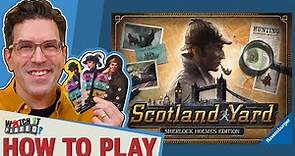 Scotland Yard: Sherlock Holmes Edition - How To Play