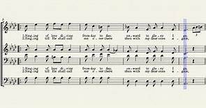 Singing of Love Divine (SATB) by J. B. Paris, 1934
