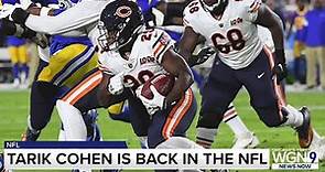 Former Bears running back Tarik Cohen is back in the NFL