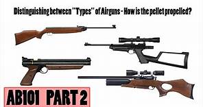 Comparing Different Types Of Airguns | AB101 pt. 2