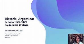 02 Historia Argentina 1820 1829