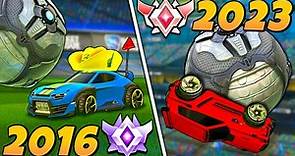 What the TOP Rank Actually Looked Like in Each Year of Rocket League