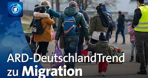 ARD-DeutschlandTrend: Stimmungsbarometer zu Migration