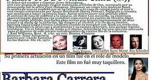 Barbara Carrera (1/4) Actrices de Nicaragua en Hollywood manfut