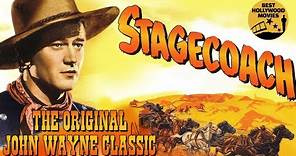 Stagecoach HD (1939) | Full Movie | Action Adventure Drama | Hollywood English Movie