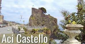 Aci Castello (Catania) Sicily walking tour in 4k (2022)