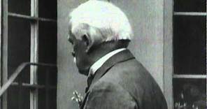 David Lloyd George giving a speech in 1932