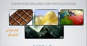 Crystallization of Foods-Part 1