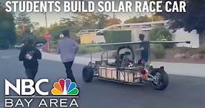 Palo Alto High School students build solar-powered vehicle for national challenge