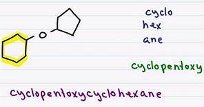 Naming Ethers using IUPAC Nomenclature and Common Names in Organic Chemistry