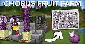 Minecraft Chorus Fruit Farm - AFKable Design