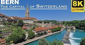 [ 8K ] BERN - The Capital/ Federal City of Switzerland | Walk Tour | 8K HDR Video