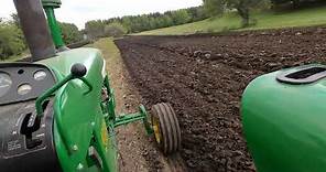 John Deere 4020 powershift plowing (Spring 2021)