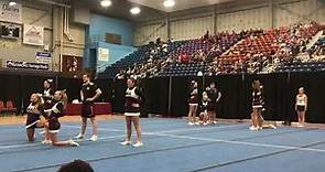 Monmouth Academy’s cheer routine - Class C state championship