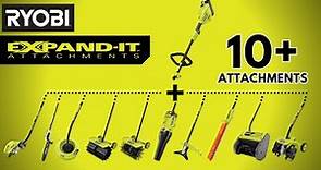 The RYOBI EXPAND-IT Attachment System EXPLAINED | RYOBI Tools 101