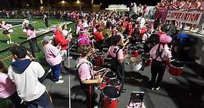 Easton Area High School Marching Band Drumline - 10-7-2022