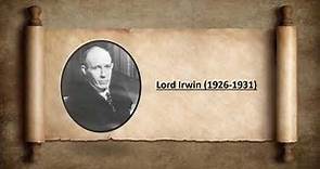 Lord Irwin (1926-1931) in Hindi
