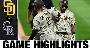 Tommy Pham leads the Padres to an 8-7 win | Padres-Rockies Game Highlights 7/31/20