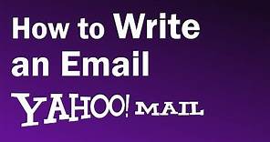 How To Compose And Send An Email Using Yahoo Mail