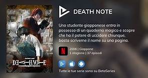 Dove guardare la serie TV Death Note in streaming online?