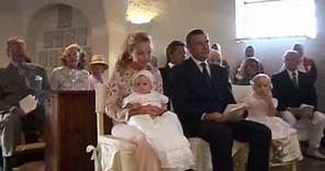 Battesimo di SAR la Principessa Maria Chiara di Borbone delle Due Sicilie