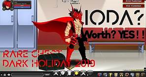 AQW - Preview Rare Dark Holiday Collection Chest 2019 70 Items