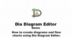 How to Use Dia Diagram Editor