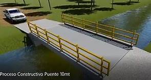 Proceso Constructivo Puente 10mt