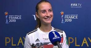 Sara Daebritz – Player of the Match – South Africa v Germany