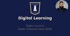 Cotham Safer Internet Day 2024