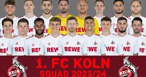 1. FC KÖLN Squad Season 2023/24 | FC Köln | FootWorld