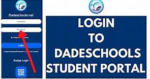 Dadeschools Login | Dadeschool Student Login Portal 2021| Dadeschools.net Login Page