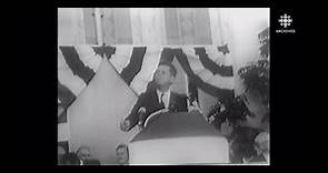 En 1961, John Kennedy accède à la présidence des États-Unis