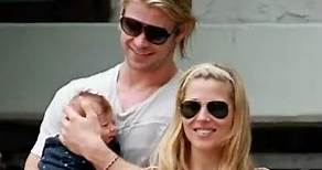 chris hemsworth With Wife and kids ♥💖💓💕