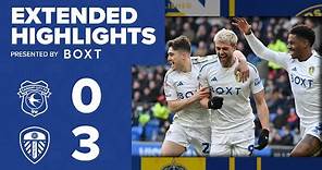Extended highlights | Cardiff City 0-3 Leeds United | EFL Championship