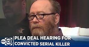 Plea deal hearing for convicted serial killer in Galveston County