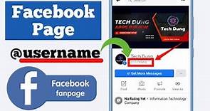 How to Create Facebook Page Username 2022 Easily || How to Set Username in Facebook Fan Page