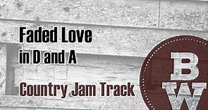 Faded Love - Western Swing Backing Track