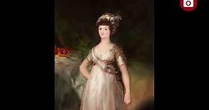 Portrait of Queen Maria Luisa of Parma. Francisco de Goya y Lucientes