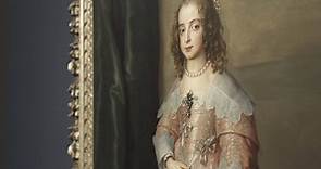 Van Dyck: Stuart Mária Henrietta